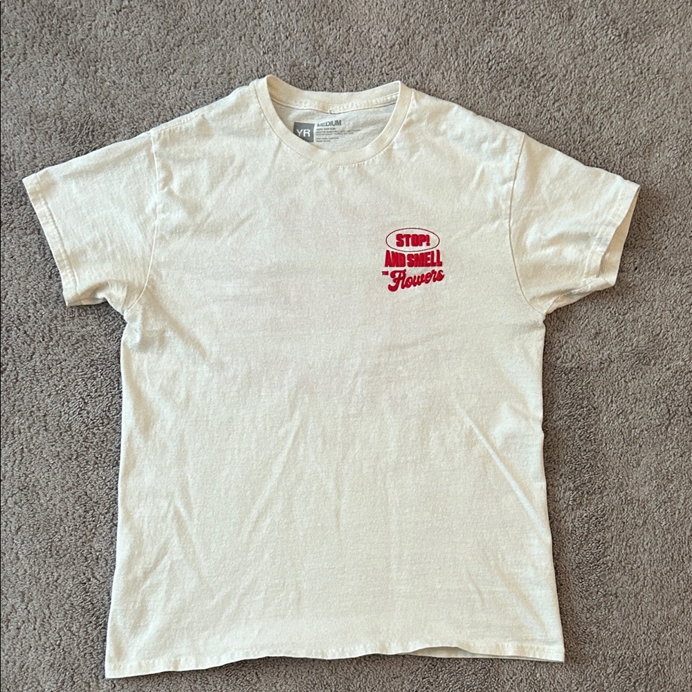 “Stop and Smell The Flowers” Weed Humor Tee by Young & Reckless